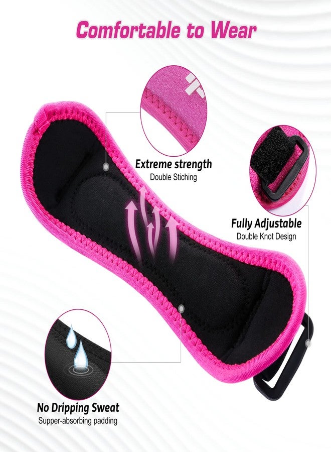 IPOW 2 Pack Knee Pain Relief & Patella Stabilizer Knee Strap Brace Support for Hiking, Soccer, Basketball, Running, Jumpers Knee, Tennis, Volleyball & Squats - Image 2